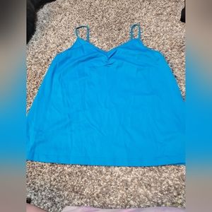 Blue tank top